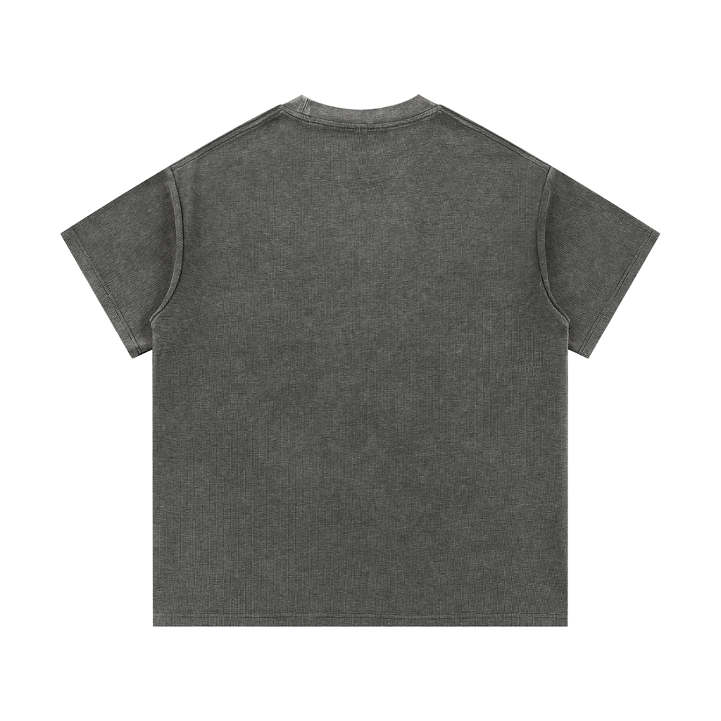 "Life" Waffle Knit Tee